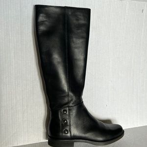Franco Sarto Cranford2 black Riding Boots Size 7